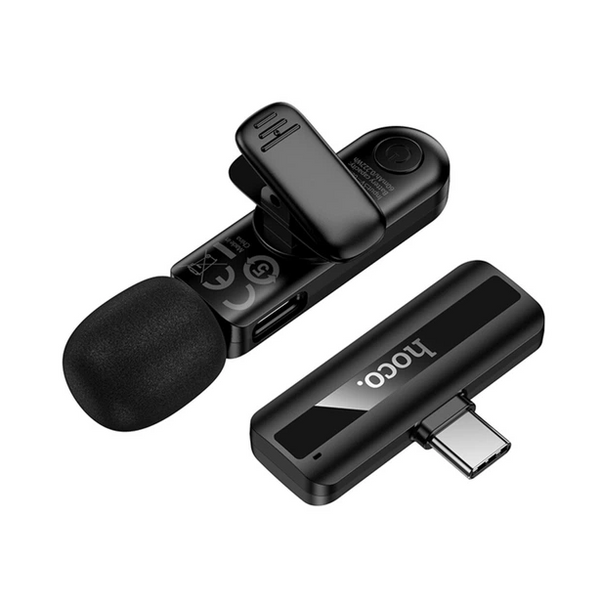 Micrófono inalámbrico Lavalier USB-C Hoco L20