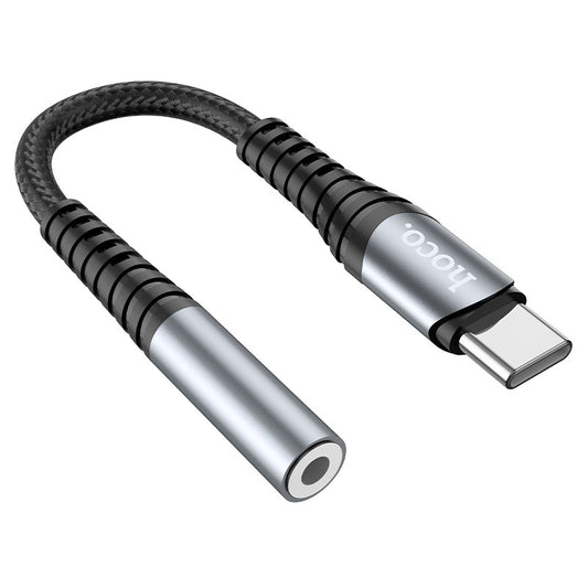 Adaptador audio Hoco LS33 Gris