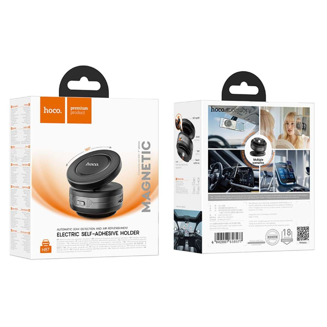 HOCO Universal Magnetic Suction Cup Holder h87
