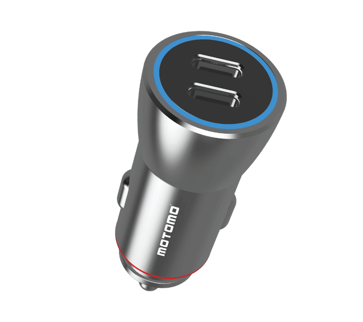 Cargador de Auto Motomo Mo-3025 60W
