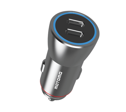 Cargador de Auto Motomo Mo-3025 60W