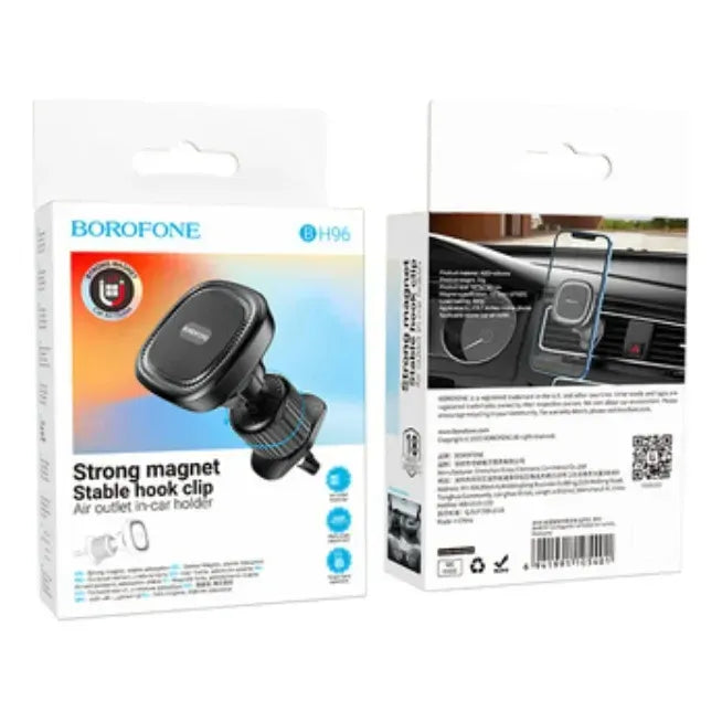 Soporte De Auto Rejilla Borofone Bh96 Negro